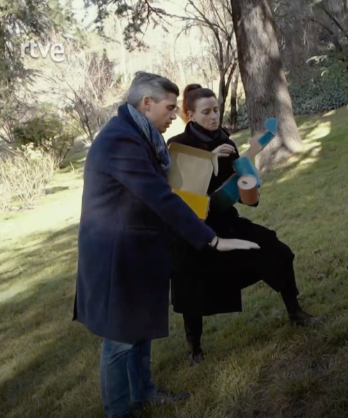 Sento Chover y Zoepure en el documental Memento Mori de El Escarabajo Verde de RTVE sostenibilidad funeraria
